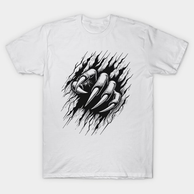 Claws T-Shirt by kostjuk